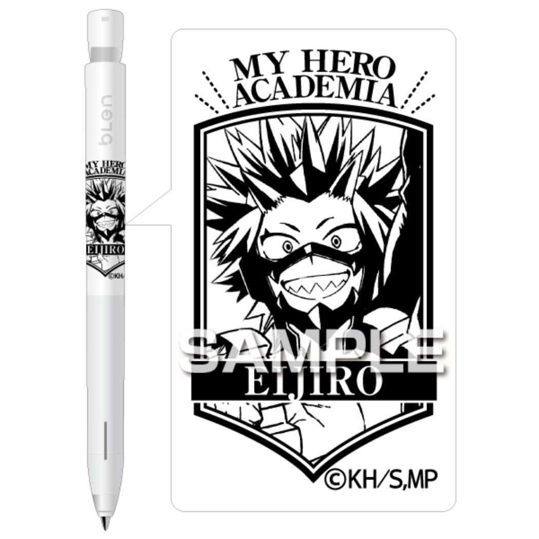 我的英雄學院 0.7mm 黑色原子筆 (相澤消太 切島鋭児郎 轟 焦凍 爆豪勝己)