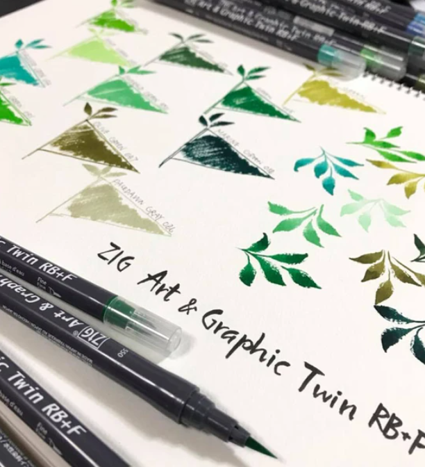 80色 Art & Graphic筆