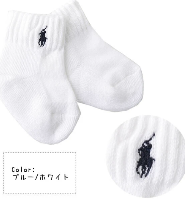 Polo Ralph Lauren 嬰兒襪 (6對)