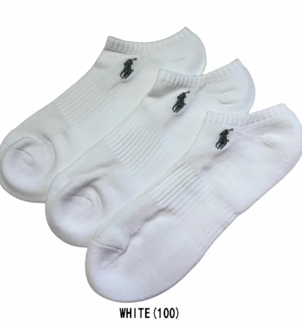 POLO RALPH LAUREN 男裝襪 (3對)